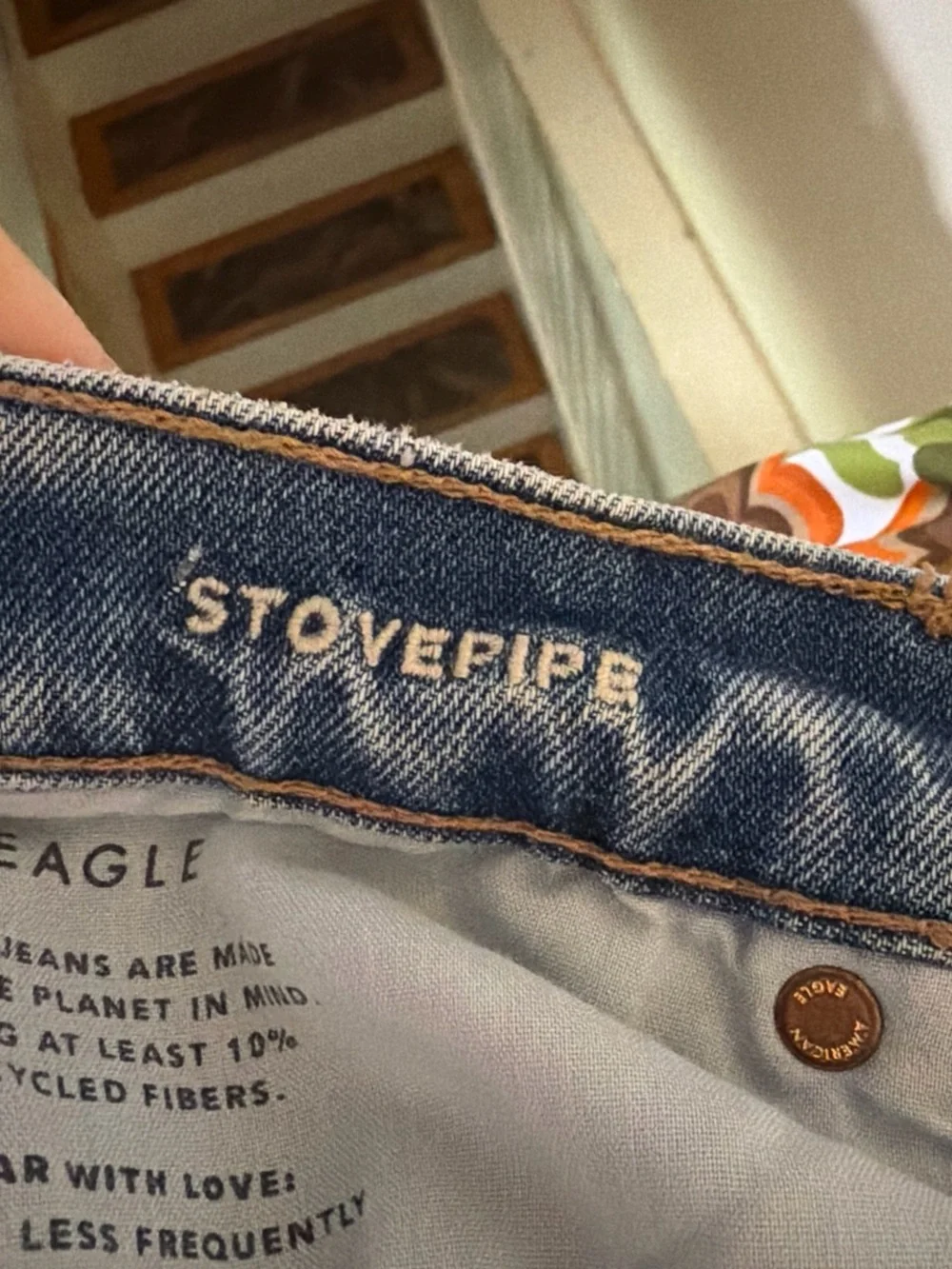 NWT American Eagle Outfitters Stovepipe Jeans Size 2 Short
